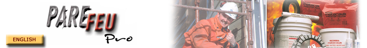 Firestopping, fire stop, insulation, metacaulk, plastic pipe, cellulose, coupefeu